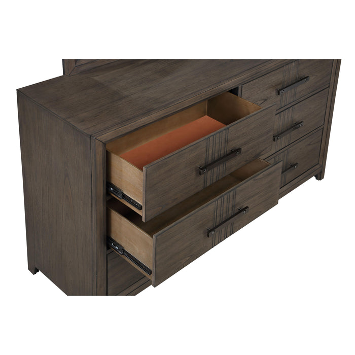 LANDON DRESSER-WALNUT - Furniture Stars (Chicago, IL)