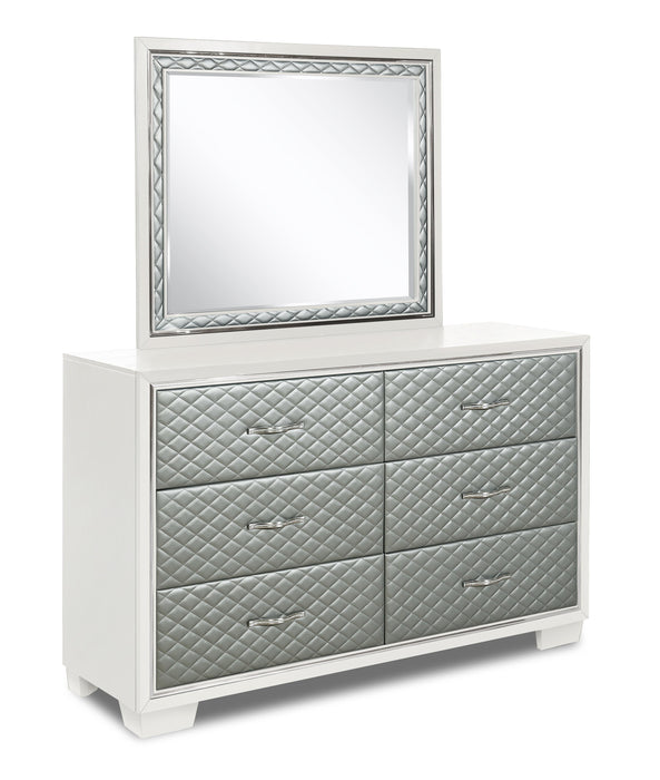 LUXOR DRESSER-WHITE