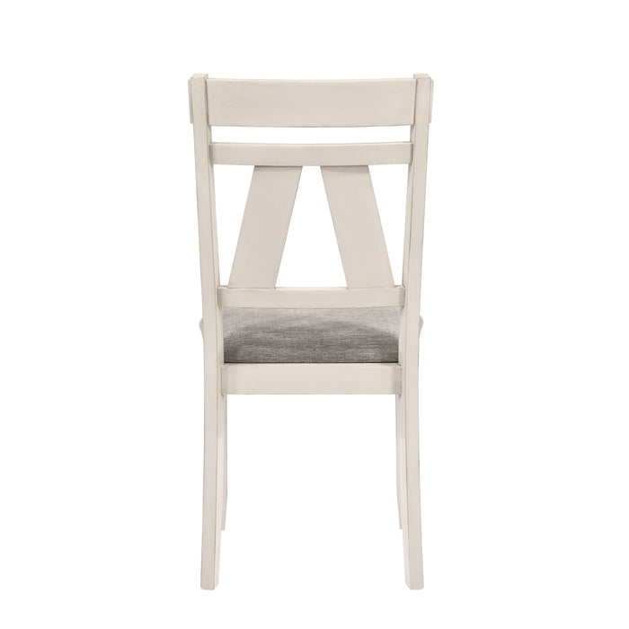 MAISIE SIDE CHAIR-WHITE - Furniture Stars (Chicago, IL)