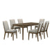 MAGGIE DINING TABLE-WALNUT - Furniture Stars (Chicago, IL)