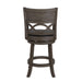 MANCHESTER 24" COUNTER STOOL-ANT GRAY W/PU SEAT - Furniture Stars (Chicago, IL)