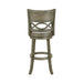MANCHESTER 29" BAR STOOL-ANT GRAY W/FABRIC SEAT - Furniture Stars (Chicago, IL)