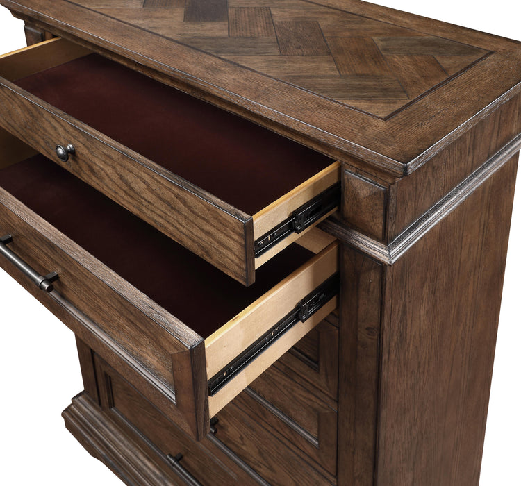 MAR VISTA CHEST-WALNUT - Furniture Stars (Chicago, IL)