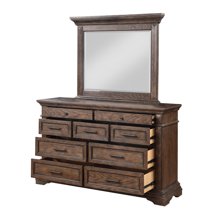 MAR VISTA DRESSER-WALNUT - Furniture Stars (Chicago, IL)