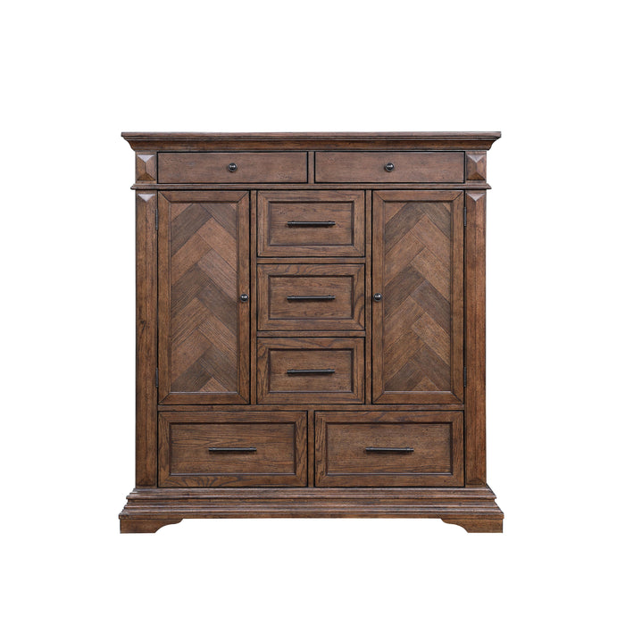 MAR VISTA DOOR CHEST-WALNUT - Furniture Stars (Chicago, IL)