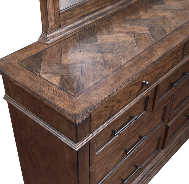 MAR VISTA DRESSER-WALNUT - Furniture Stars (Chicago, IL)