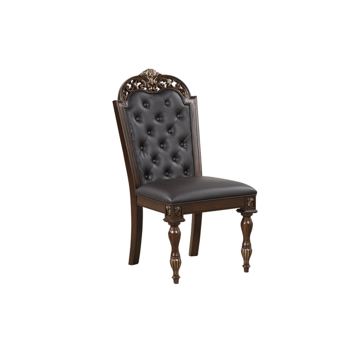 MAXIMUS DINING SIDE CHAIR-MADEIRA - Furniture Stars (Chicago, IL)