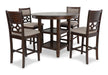 MITCHELL 5 PC COUNTER SET-CHERRY - Furniture Stars (Chicago, IL)