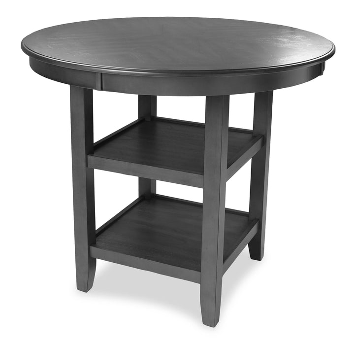 MITCHELL 5 PC COUNTER SET-GRAY - Furniture Stars (Chicago, IL)