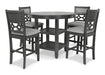 MITCHELL 5 PC COUNTER SET-GRAY - Furniture Stars (Chicago, IL)
