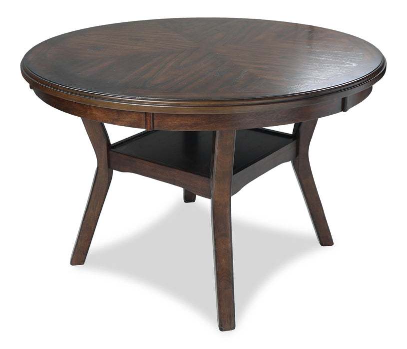 MITCHELL 5 PC DINING SET-CHERRY - Furniture Stars (Chicago, IL)