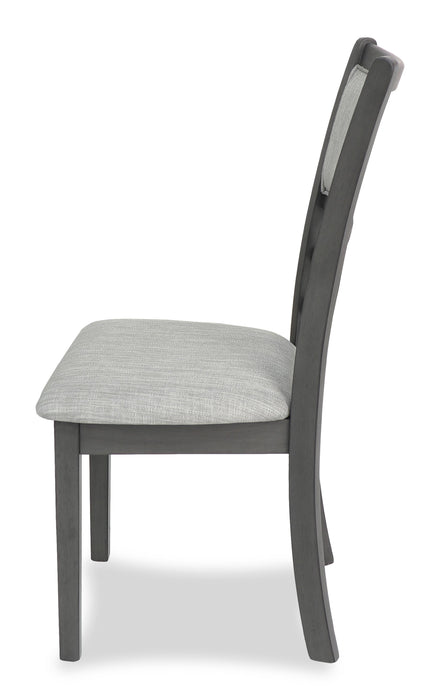 MITCHELL 5 PC DINING SET-GRAY - Furniture Stars (Chicago, IL)