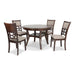 MITCHELL 5 PC DINING SET-CHERRY - Furniture Stars (Chicago, IL)