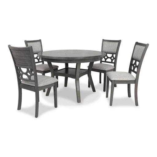 MITCHELL 5 PC DINING SET-GRAY - Furniture Stars (Chicago, IL)