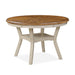 MITCHELL 5 PC DINING SET-TWO TONE BISQUE/BROWN - Furniture Stars (Chicago, IL)