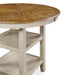 MITCHELL 5 PC COUNTER SET-TWO TONE BISQUE/BROWN - Furniture Stars (Chicago, IL)