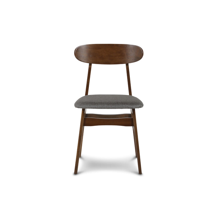 MOROCCO DINING CHAIR W/DARK GRAY SEAT CUSHION - Furniture Stars (Chicago, IL)