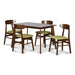 MOROCCO DINING CHAIR W/GREEN SEAT CUSHION - Furniture Stars (Chicago, IL)
