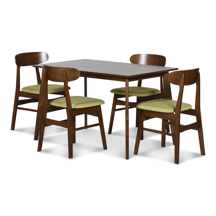 MOROCCO DINING CHAIR W/GREEN SEAT CUSHION - Furniture Stars (Chicago, IL)