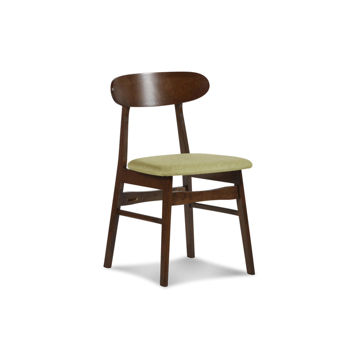 MOROCCO DINING CHAIR W/GREEN SEAT CUSHION - Furniture Stars (Chicago, IL)
