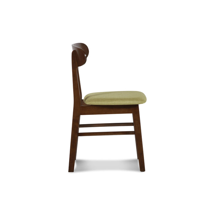 MOROCCO DINING CHAIR W/GREEN SEAT CUSHION - Furniture Stars (Chicago, IL)