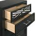 OBSIDIAN CHEST-BLACK - Furniture Stars (Chicago, IL)