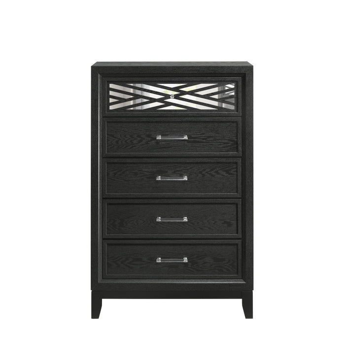 OBSIDIAN CHEST-BLACK - Furniture Stars (Chicago, IL)