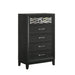 OBSIDIAN CHEST-BLACK - Furniture Stars (Chicago, IL)