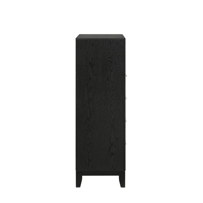 OBSIDIAN CHEST-BLACK - Furniture Stars (Chicago, IL)