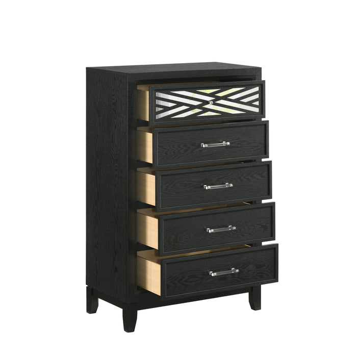 OBSIDIAN CHEST-BLACK - Furniture Stars (Chicago, IL)