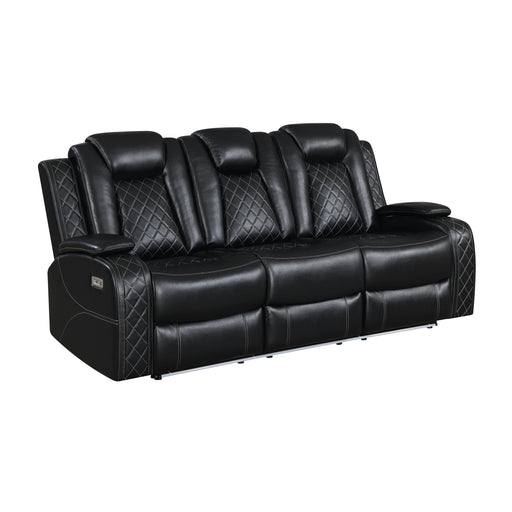 ORION SOFA  W/ PWR FR & HR-BLACK - Furniture Stars (Chicago, IL)