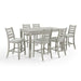 PASCAL  LADDERBACK COUNTER CHAIR (2 Per Carton)-DRIFTWOOD - Furniture Stars (Chicago, IL)