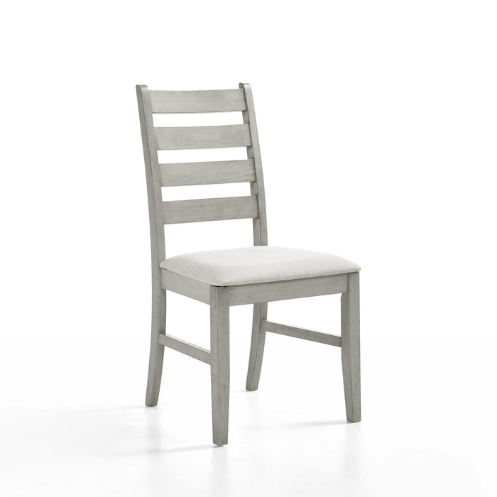 PASCAL LADDERBACK DINING CHAIR (2 Per Carton)-DRIFTWOOD - Furniture Stars (Chicago, IL)