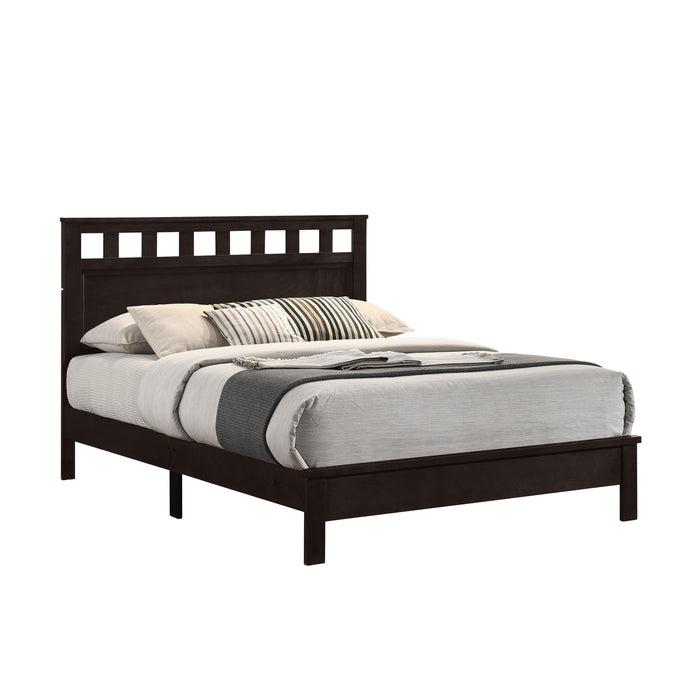 PISCES Full F PANEL BED-HB/FB/RAILS-MERLOT
