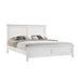 TAMARACK Eastern King/California King EK/WK HEADBOARD, FOOTBOARD & SLATS- WHITE - Furniture Stars (Chicago, IL)