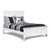 TAMARACK Eastern King/California King EK/WK HEADBOARD, FOOTBOARD & SLATS- WHITE - Furniture Stars (Chicago, IL)