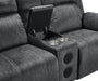 TANGO CONSOLE LOVESEAT W/SPEAKER-SHADOW - Furniture Stars (Chicago, IL)