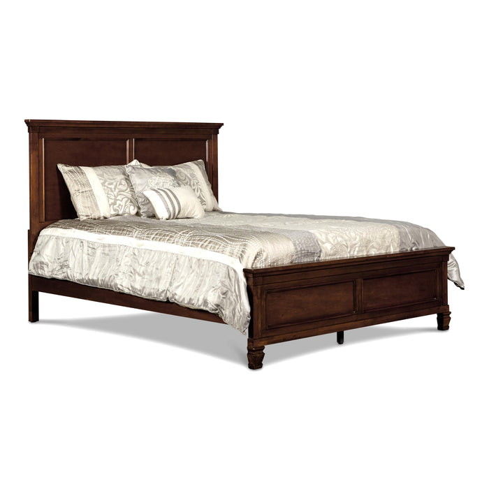 TAMARACK Eastern King-California King EK HEADBOARD, FOOTBOARD & SLATS- BRN CHERRY - Furniture Stars (Chicago, IL)