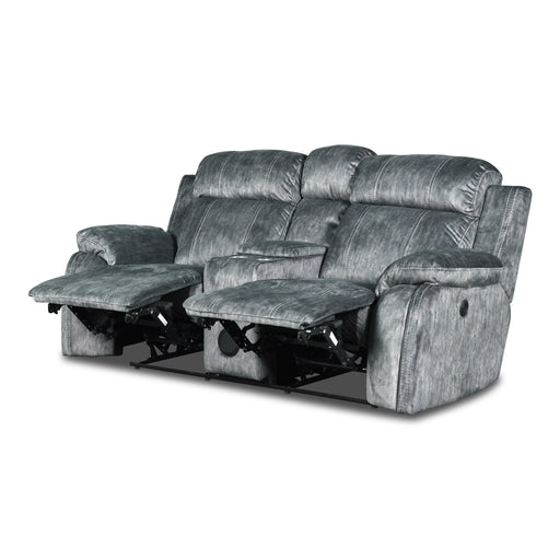 TANGO CONSOLE LOVESEAT W/SPEAKER & PWR FR-SHADOW - Furniture Stars (Chicago, IL)