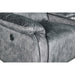 TANGO CONSOLE LOVESEAT W/SPEAKER & PWR FR-SHADOW - Furniture Stars (Chicago, IL)