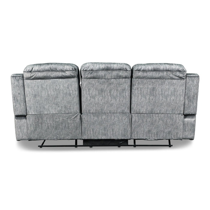 TANGO DUAL RECLINER SOFA W/PWR FR-SHADOW - Furniture Stars (Chicago, IL)