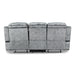 TANGO DUAL RECLINER SOFA W/PWR FR-SHADOW - Furniture Stars (Chicago, IL)