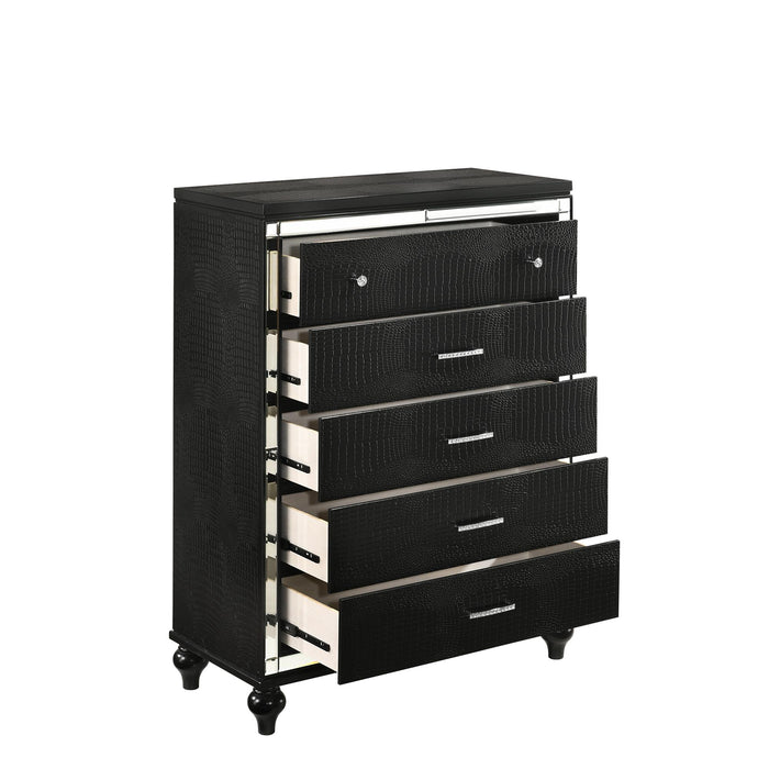 VALENTINO CHEST-BLACK - Furniture Stars (Chicago, IL)