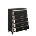 VALENTINO CHEST-BLACK - Furniture Stars (Chicago, IL)