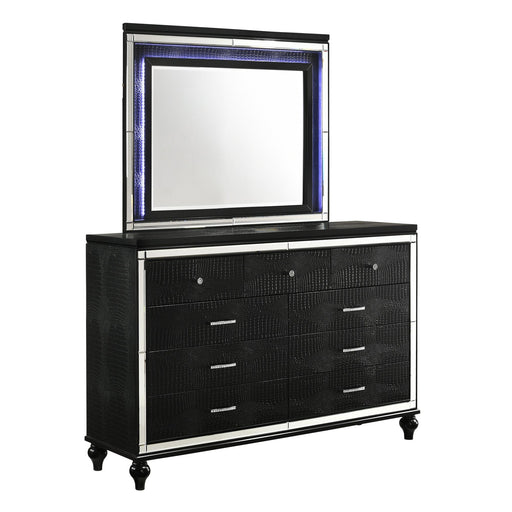 VALENTINO DRESSER-BLACK - Furniture Stars (Chicago, IL)