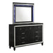 VALENTINO DRESSER-BLACK - Furniture Stars (Chicago, IL)
