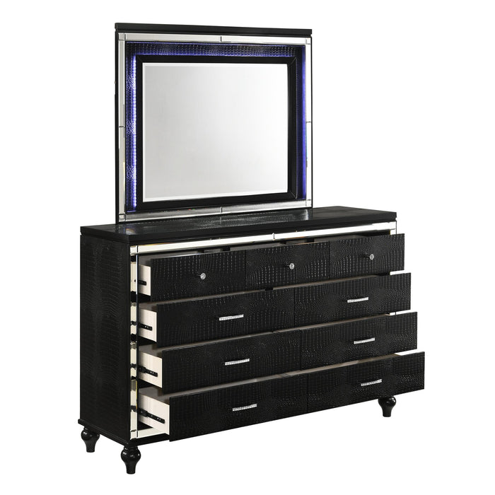 VALENTINO DRESSER-BLACK - Furniture Stars (Chicago, IL)