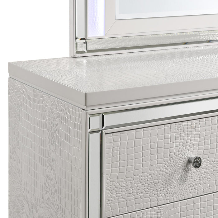 VALENTINO DRESSER-WHITE - Furniture Stars (Chicago, IL)
