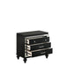 VALENTINO NIGHTSTAND-BLACK - Furniture Stars (Chicago, IL)