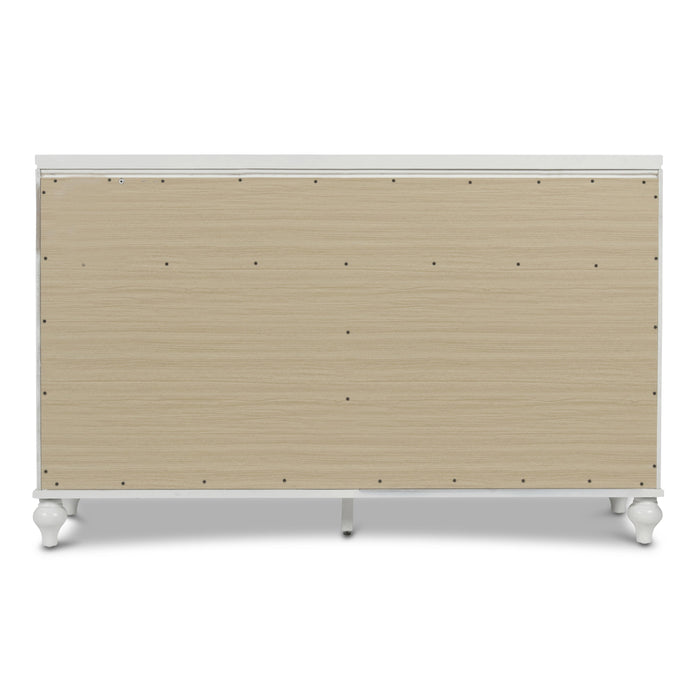 VALENTINO DRESSER-WHITE - Furniture Stars (Chicago, IL)